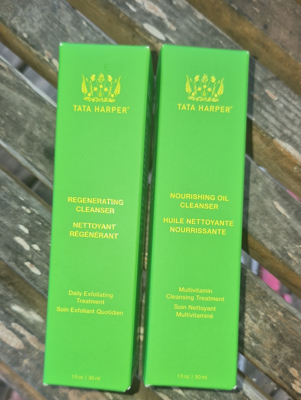 Tata Harper Bright Green Regenerating Cleanser & Nourishing Oil Duo